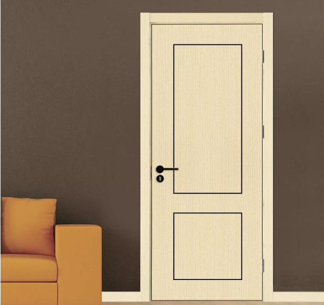 重慶鑫順來(lái)X-2442雕花描色貼科技木門(mén)實(shí)木烤漆門(mén)