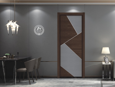 2020年新款X-3010拼貼年輕態輕奢實木烤漆門