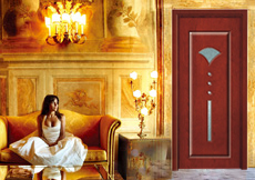 鑫順來XJS-136創意實木烤漆門