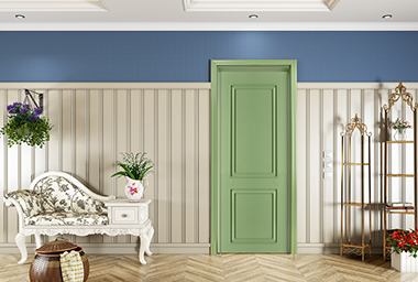 廠價(jià)直銷鑫順來X-6070平開外扣實(shí)木烤漆門