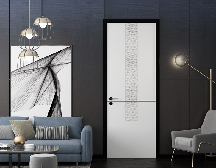 廠價(jià)直銷鑫順來(lái)X-6042平開叉色實(shí)木烤漆門