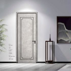 新品上市鑫順來X-8024平開環保無漆鋁木門