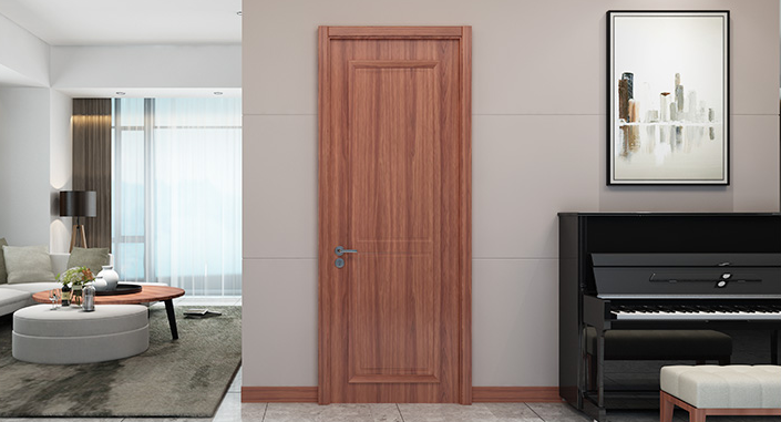 廠價(jià)直銷鑫順來X-8002平開外扣實(shí)木烤漆門