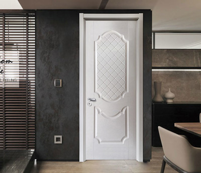 廠價直銷鑫順來X-8034平開實木烤漆門