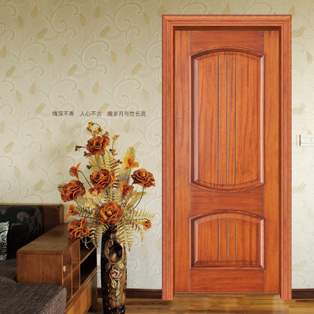 廠價直銷鑫順來X-8088平開外壓線實木烤漆門