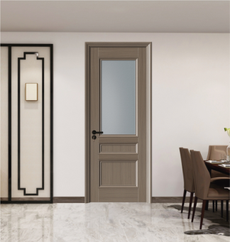 廠價直銷鑫順來X-10006平開雙層面板零度無漆門