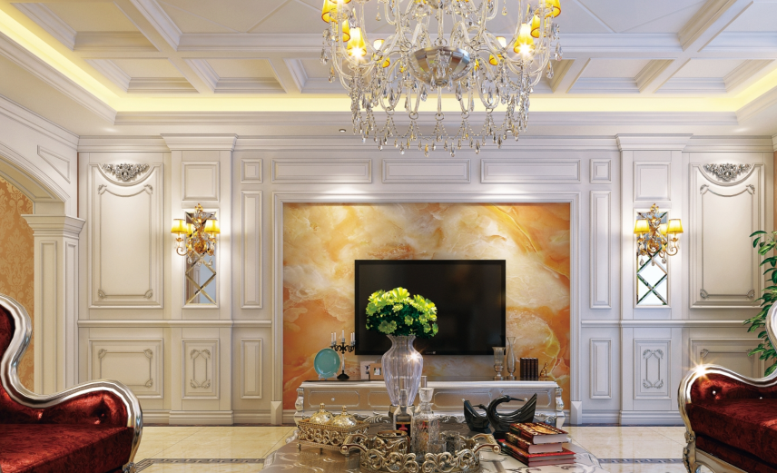 廠價(jià)熱賣鑫順來XSL-2102實(shí)色豪華電視墻