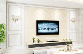 廠價(jià)熱銷鑫順來XSL-2106實(shí)色豪華電視墻