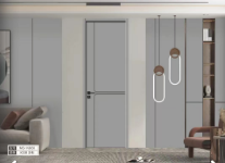 新品熱賣鑫愉世家XS-2302膚感實(shí)木烤漆門